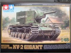  Tamiya 1/48 -2 (Russian heavy tank KV-2 GIGANT)