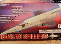 Обзор Lindberg 1/48 X-3 Stiletto - Стилет по-американски