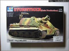 Обзор Trumpeter 1/72 SturmMorser RW61 L/5.4 Pz.Kpf VI Ausf. E