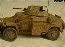 ICM 1/48 Sd Kfz 222 DAK  1943