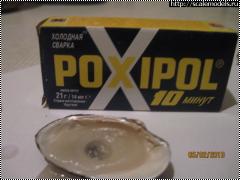 Очень быстрое копирование деталей с парафином и Poxipol - Уно моменто или very fast copy