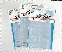 Обзор Archer 1/35 Soviet Unit/Tactical Symbols #AR35206, -07, -08