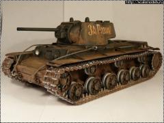 Trumpeter 1/35 КВ-1 модель 1942г. (KV-1)