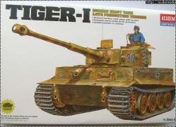 Обзор Academy 1/35 Tiger-I Late Production Version (13209)