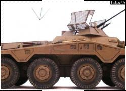 Dragon 1/35 Sd.Kfz.234/1 - расстояние не проблема