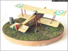 Eduard 1/48 Hanriot HD.1 – Итальянский француз