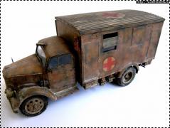 Tamiya 1/35 Opel Blitz Ambulance DAK