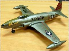 Monogram 1/48 F-80 Shooting Star - Корейский труженник