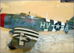 Academy 1/72 P-47D Thunderbolt Francis S. Gabby Gabreski
