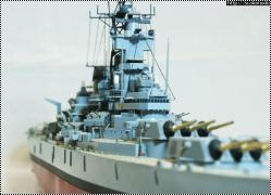 Tamiya 1/350 New Jersey +  Aber