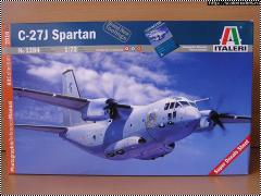 Обзор Italeri 1/72 C-27J Spartan - Пилотажный транспортник