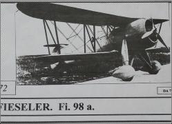  DUJIN 1/72 FIESLER.Fi.98a.