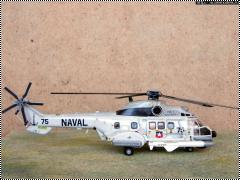 Heller 1/72 Super Puma SA-332F with Exoset