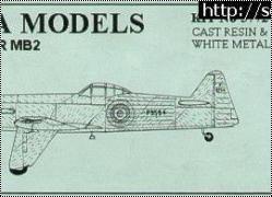 Обзор Magna Models 1/72 Martin-Baker MB-2