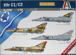 Обзор Italeri 1/48 IAI Kfir C1/C2