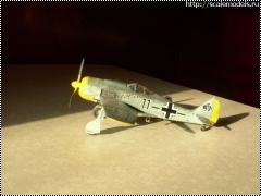  1/72 FW-190A-6, 11-+-, Lt. Guenter Heym,  JG 51.
