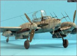 Eduard 1/48 Bf-110G-4, 7/NJG6, Hauptmann Wilhelm Johnen