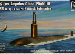  Riich Models 1/350 Los-Angeles Class (flight III) submarine