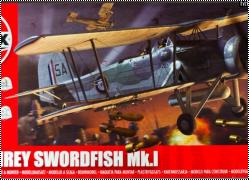 Обзор Airfix 1/72 Fairey Swordfish MkI