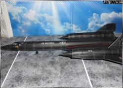 Моделист 1/72 SR-71A Blackbird