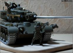 Tamiya 1/35 M26E4 Super Pershing pilot 2