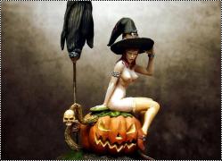 Kabuki Models 54mm Helloween Girl, PU5404