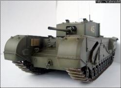 AFV Club 1/35 Churchill Mk. III - Крокодил РККА