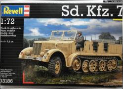  Revell 1/72 Sd.Kfz.7 -  