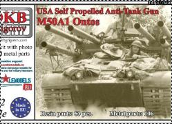 Обзор OKB Grigorov 1/72 M50A1 ONTOS