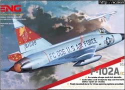  Meng Model 1/72 F-102A Delta Dagger Case X