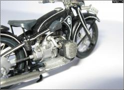 Звезда 1/35 BMW R12 civil
