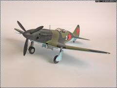 Trumpeter 1/48 Миг-3 поздний - Белая пятерка