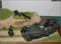 Диорама 1/35 Сломались
