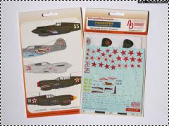  1/72 Authentic Decals P-40 In The Russian sky