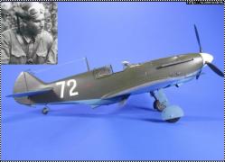 ICM 1/48 ЛаГГ–3 белая 72 ст.лейтенанта Соколёнкова