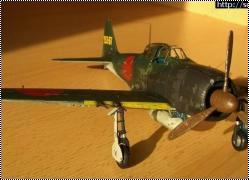 Tamiya 1/48 A6M5c Zero - Самолет-легенда