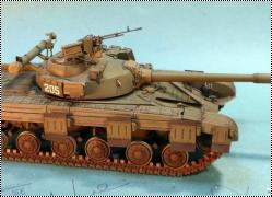 Trumpeter 1/35 Т-64 с резиновым бревном
