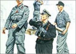 Обзор 1/35 Miniart German Self Propelled Gun Crew