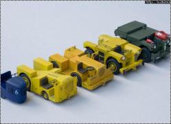 F4Models 1/72 Royal Navy Flight Deck Tractors 1940s-1960s
