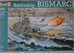 Обзор Revell 1/350 Bismark