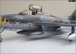 Revell 1/48 F84-F Thunderstreak - Моя первая модель