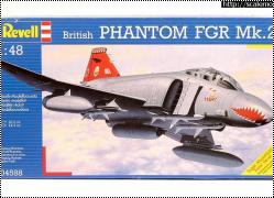 Обзор Revell 1/48 British Phantom FGR Mk.2