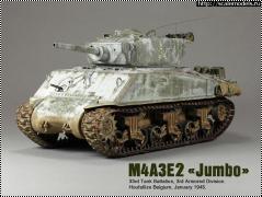 Asuka model 1/35 M4A3E2 Sherman Jumbo