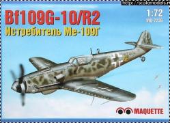  Maquette 1/72 Messerschmitt Bf109G-10 -  1