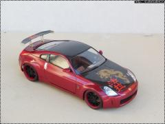 Tamiya 1/24 Nissan 350Z Fairlady - карбон и дракон