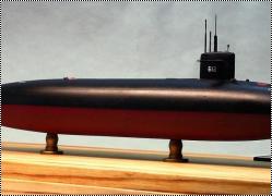 Микро-Мир 1/350 USS Guardfish (SSN-612)