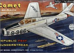 Oбзор Соmet 1/82 F-84F Thunderstreak