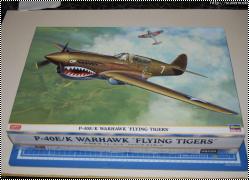  Hasegawa 1/32 P-40 E/K Warhawk Flying igers