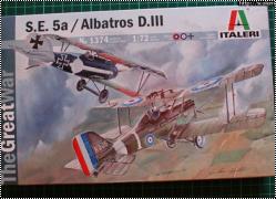  Italeri 1/72 Albatros vs S.E.5a