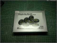Обзор SKP Mode 1/35 Колеса для Зил-157/БТР-152